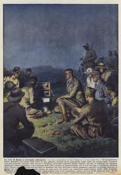 La voix de Rome à sept mille kilomètres - Achille Beltrame